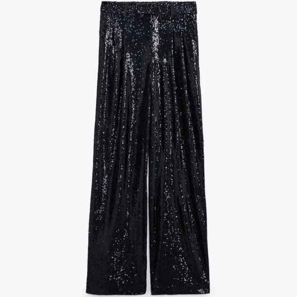 Zara Limited edition sequin pants - Picture 2 of 8